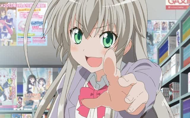 盘点动漫中倒追男主的可爱妹子，你想遇到她们吗