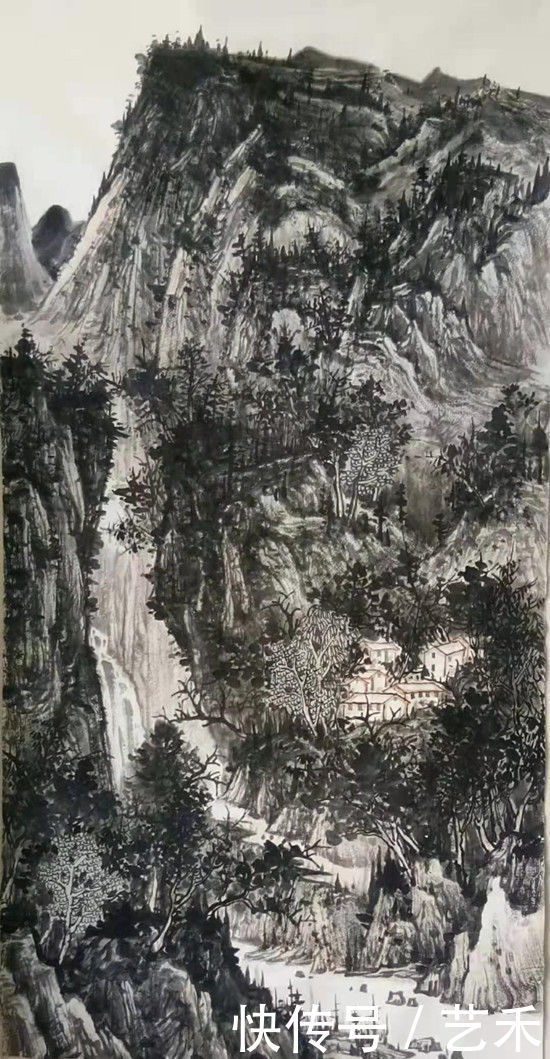 山东美术馆|著名画家李洪伟丨神工意匠 咫尺万里