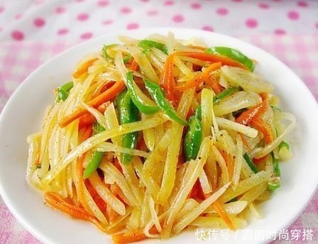 炒土豆丝|炒土豆丝时，放醋顺序是关键，很多人不懂，难怪炒出来不够香