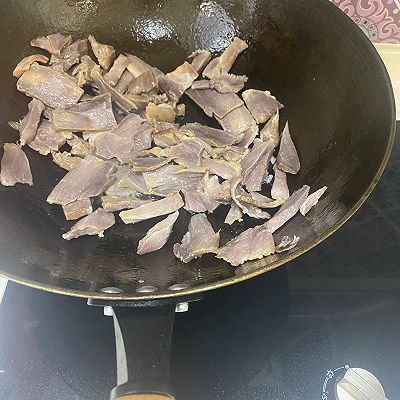 腊肉|蒜苔炒腊肉