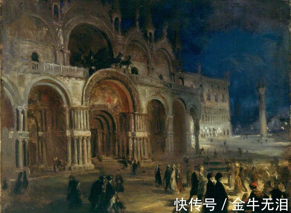 职业生涯!寻找颜色与光:色彩大师查尔斯·霍奇·麦基,在威尼斯的油画艺术