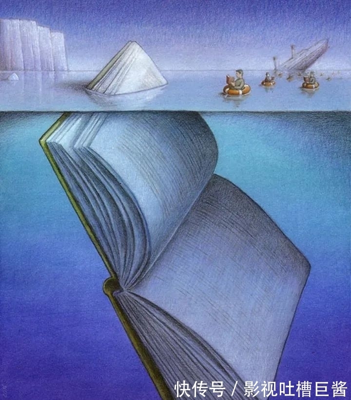 互联网时代&14幅讽刺插画,直指丧失阅读能力的现代人,你今天读书了吗?