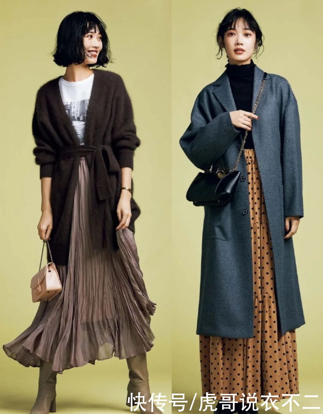 令人眼前一亮的日系风，原来全靠这3种单品，简约实用又优雅浪漫