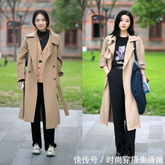 开叉 收起你的小黑裤吧!今年流行的是“开叉裤”,搭风衣、西装都好看