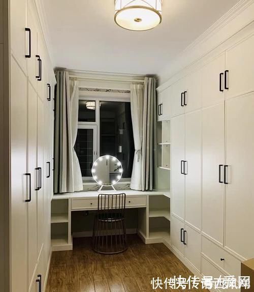 背景墙|老婆装修的新房,全屋美到心尖上!衣帽间好实用,太喜欢啦