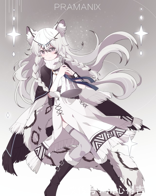 二次元|二次元美图，明日方舟初冬的雪并不冷