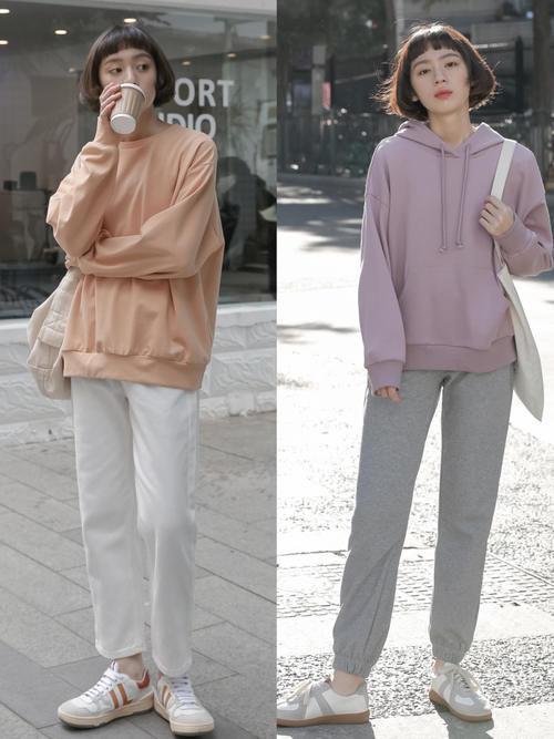 春天的卫衣有点“不一样”，跟博主学这样穿才好看