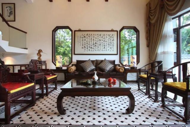 仿古|晒一家三口的新房子,150㎡中式装修,住的很惬意!