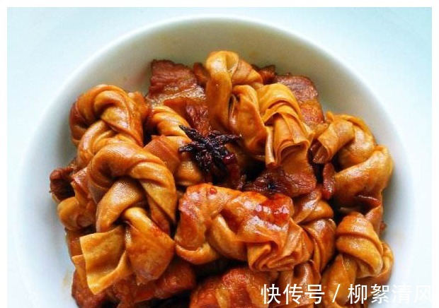 小葱|好吃又美味的红烧千张节红，烧出来吃着像肉，健康饮食半月瘦五斤！