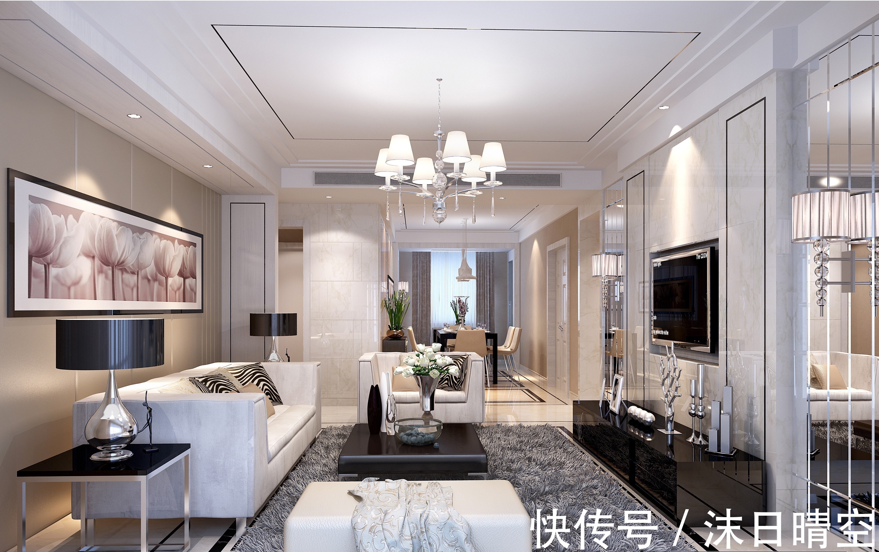 俊学院145㎡现代风格,金典时尚潮流