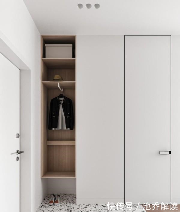 水磨石|极简生活有多舒服,88㎡不吊顶不做造型,干干净净舒服至极