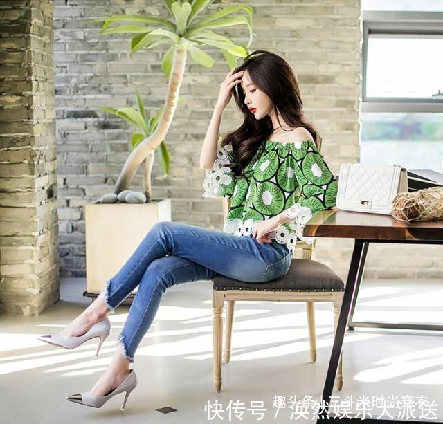 牛仔裤青春有个性,女性气质美曲线完美,轻松穿出不一样的美!