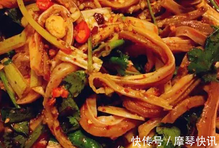 凉拌猪肚|美食推荐西芹炒豆皮，凉拌猪肚，蚕豆瓣春笋炒鸡丁，黄焖鸭