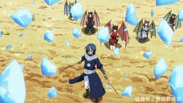 转生史莱姆:大快人心的一集,四方小队破结界,萌王发动神之怒