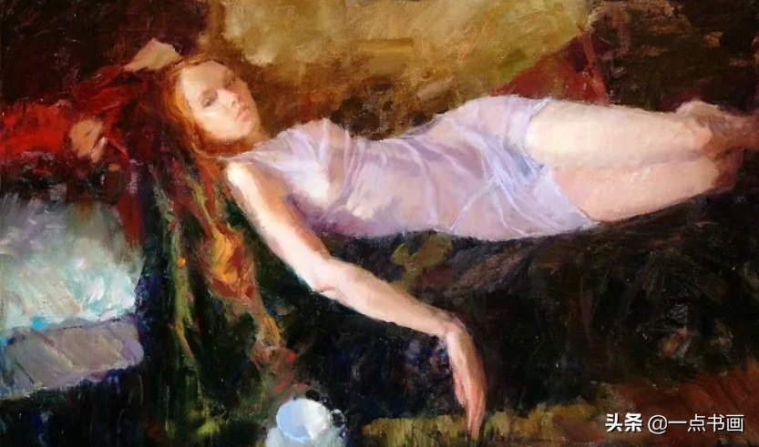 宁静|这组油画，美轮美奂，光影掌握得真好