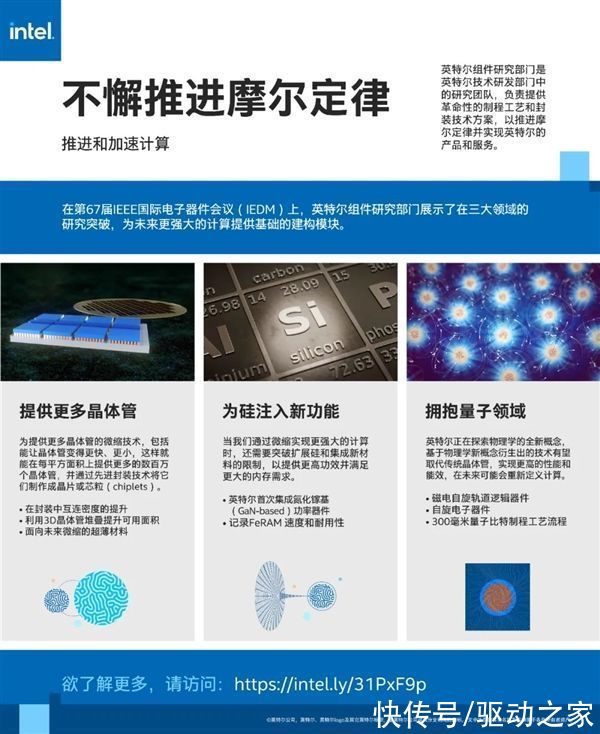 cmos|Intel关键新突破：晶体管缩小50％、封装密度提升10倍