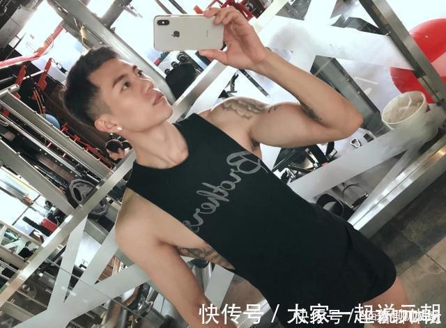 紧身裤|身高187，外型硬朗，酷似混血儿的健身小哥哥，95后气质纹身男！
