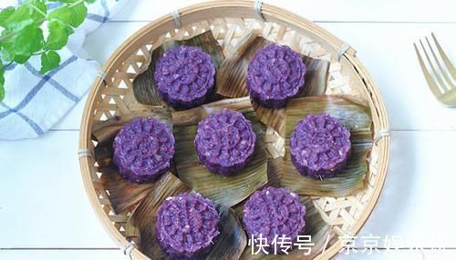 零食|用燕麦和紫薯做美食，无糖无油热量低，清香又柔软，健康小零食！