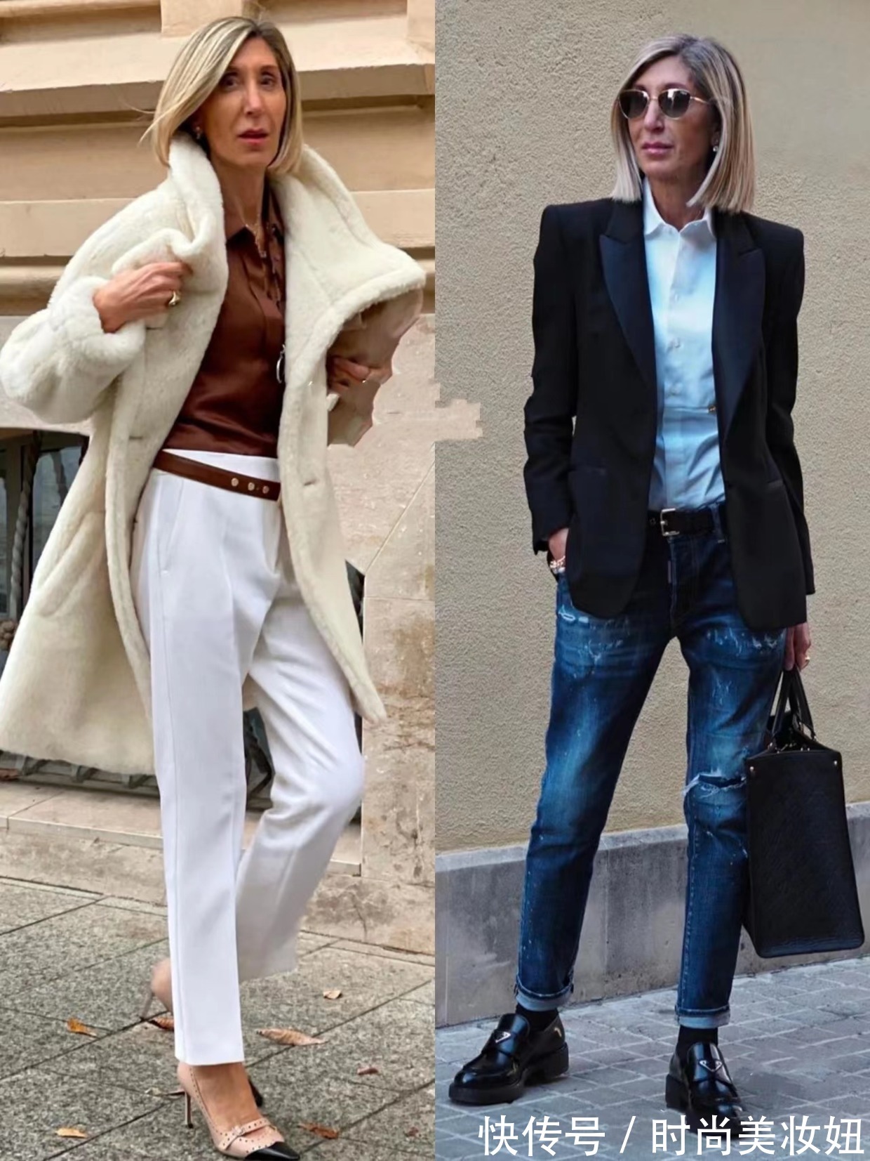 利落感|见过世面的女人,年纪越大穿得越高级精致,看50岁的她就知道