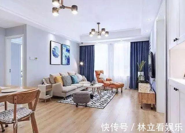 五脏|76m2温馨小家,麻雀虽小五脏俱全,还挤出一个的衣帽间