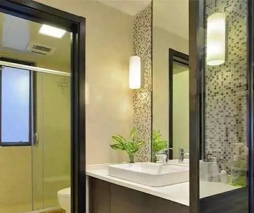 洗手台|房子再小,洗手台也得设隔断,看完真想重装了