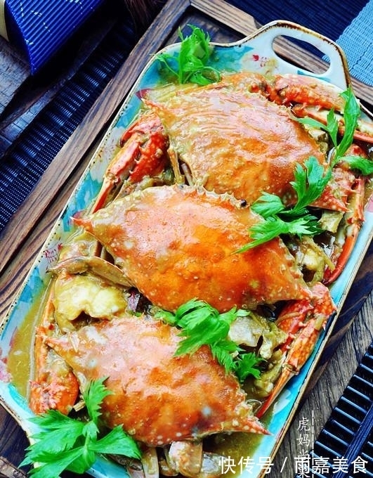 锅底|不清蒸，梭子蟹的4款花样吃法，有滋有味中不失鲜美