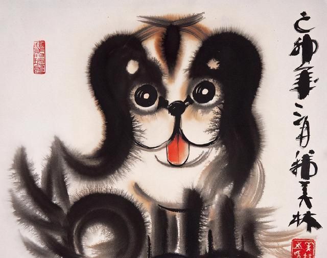 黄永玉|韩美林画的狗,黄永玉画的老鼠,童趣风格不比齐白石差