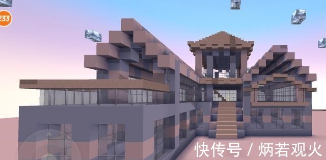 天蓝色|《迷你世界》之蓝色控，三款高质量别墅亮相，成蓝色控玩家最爱