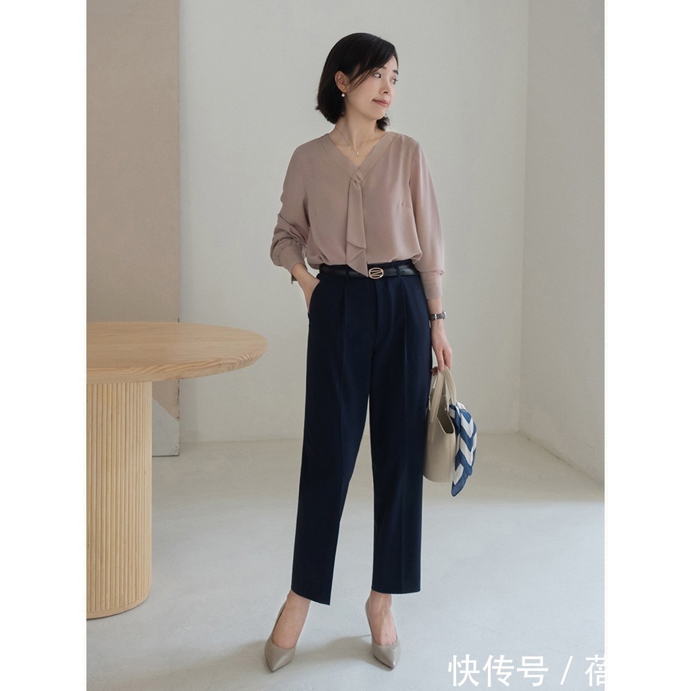 西裤|早秋最chic的下装搭配！牛仔裤、西裤、半身裙，简约百搭不挑身材