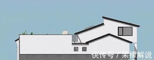 别墅|为了父母，他拆掉老宅，建造236㎡别墅，屋顶露台太美了