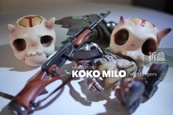 MILO|AUGONE STUDIO – KOKO MILO 维和小兵 机械骷髅 潮玩