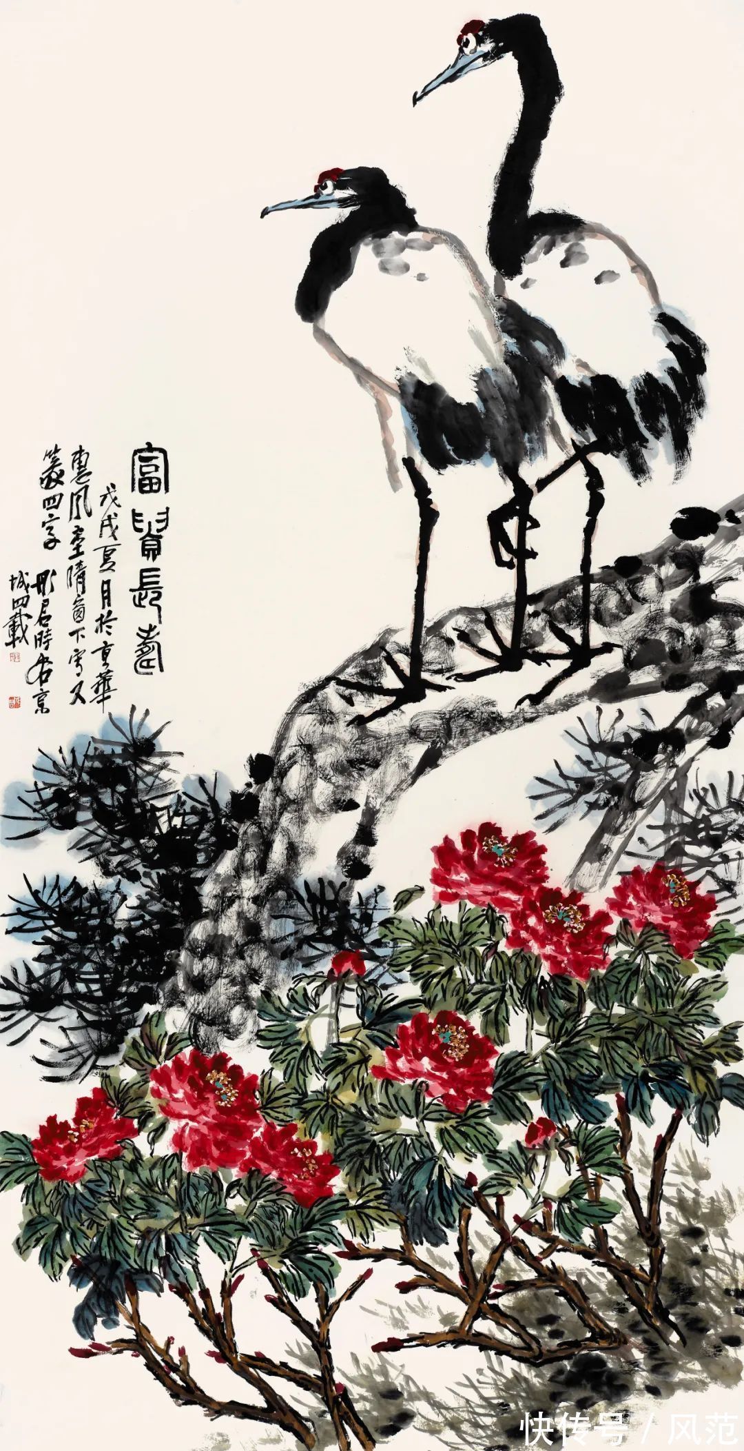 吴昌硕！吞吐大荒写真情——段彤君花鸟作品欣赏