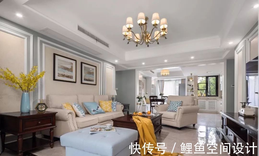 135平现代简美四室 开放式餐厨