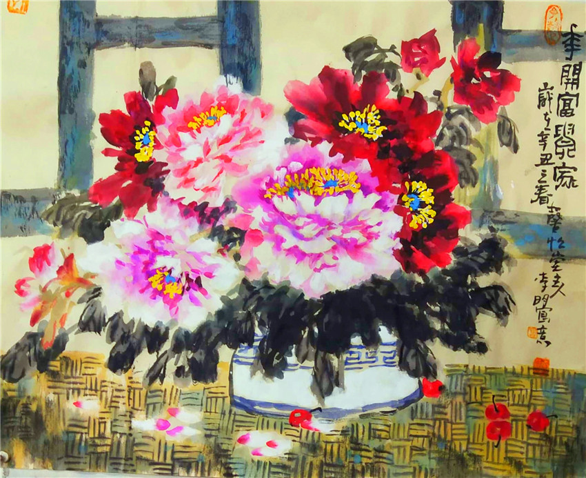 国庆节@本市热点:2021年国庆节著名画家李明作品网络展