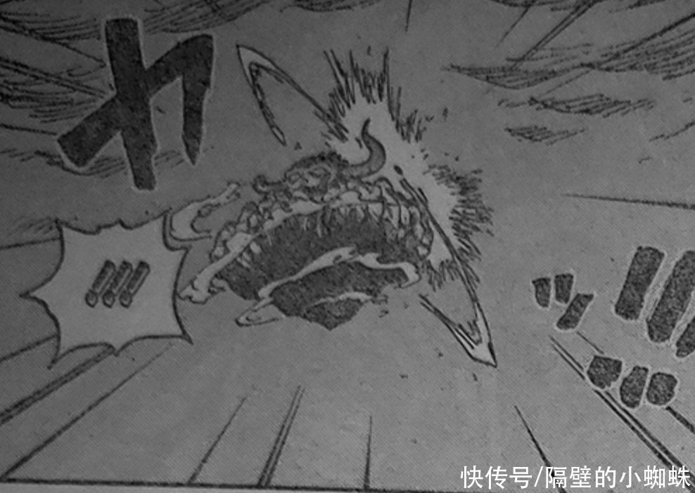 海贼王1009话,尾田是索隆吹实锤!索隆挡下大招后,就吐了血