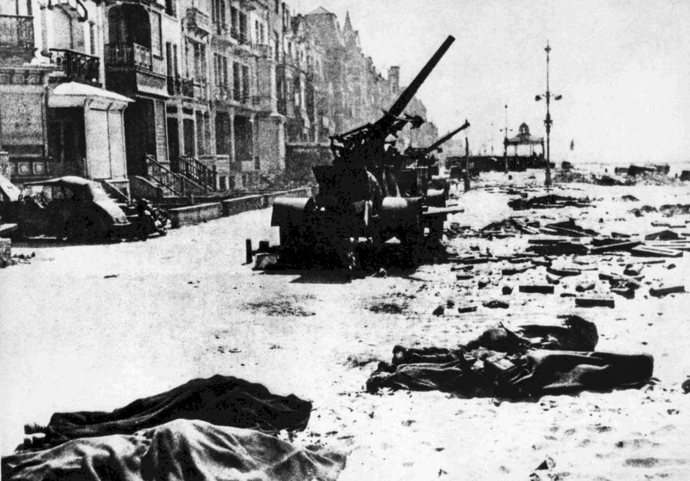 海滩|“我们将在海滩作战!”:黑白历史照片纪念敦刻尔克大撤退80周年