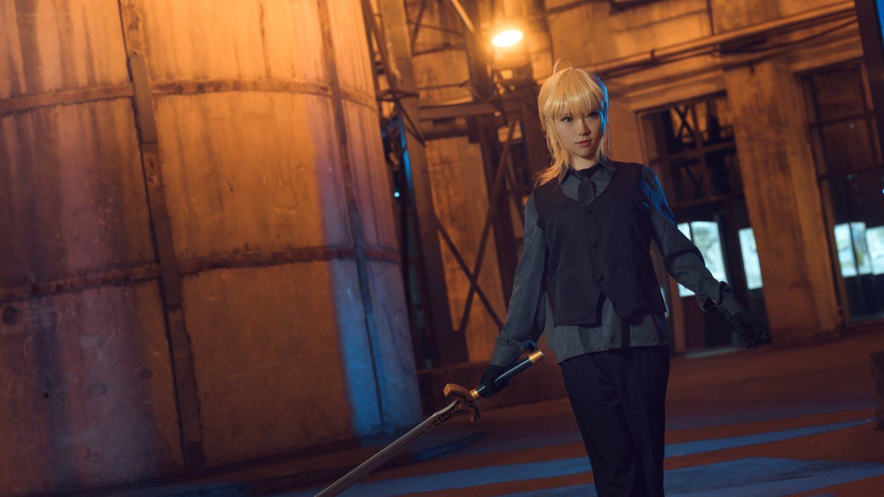 Zero|Fate/Zero——黑西装saber cosplay