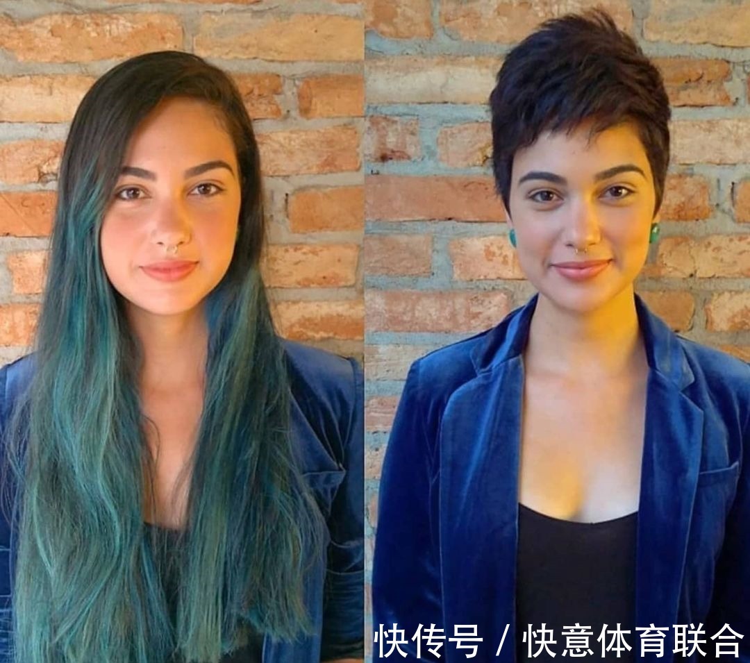 短发 15美女发型换一换,颜值大变样,美到就像换个人