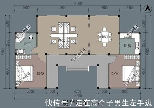 小院|农村建房还是有个院子好，10套农村平层小院，既能停车还能养鸡鸭