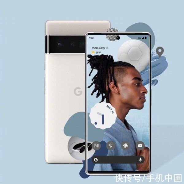 打孔屏|谷歌 Pixel 6 系列渲染图曝光 有黑、绿、白三种配色