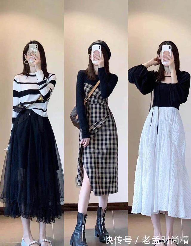 露肤|优雅得体的“通勤风”穿搭,日常穿正好,爱美的女人快学起来