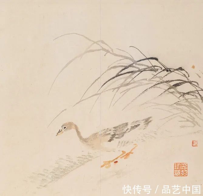 陈师曾#京剧大师的花鸟册,雅俗共赏