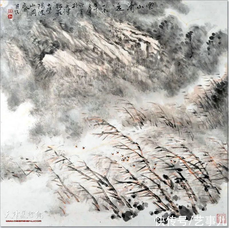 黄公望@著名山水画家姜金军:中国绘画的诗性浪漫