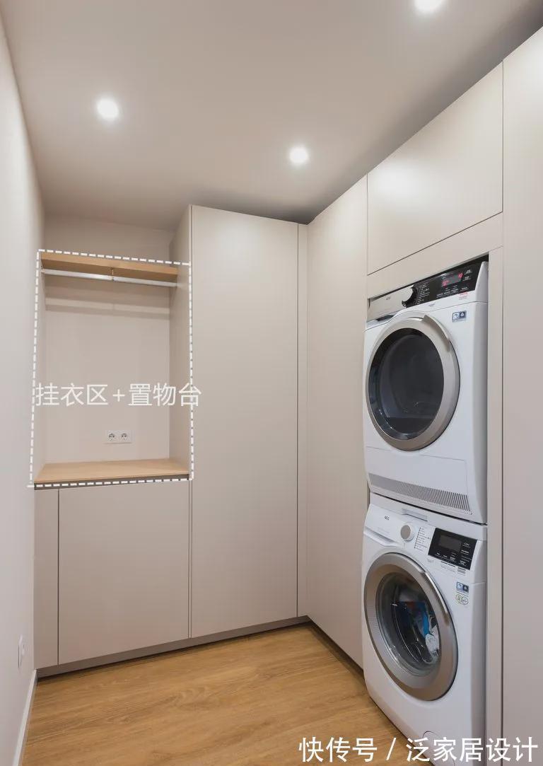 柜子|150㎡经典二胎家庭早该火了,2娃1屋上下铺,又敞亮又省间房