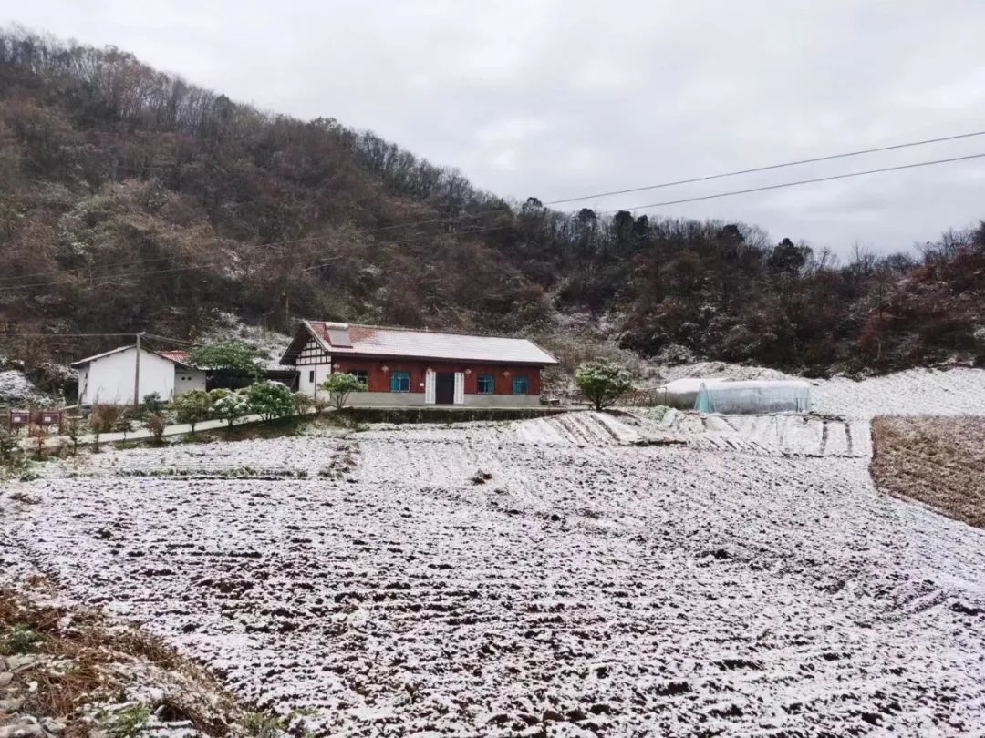 中国气象局|下雪啦！湖南今冬第一场雪，落在了这里