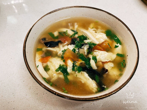 蘑菇|暖暖酸辣汤