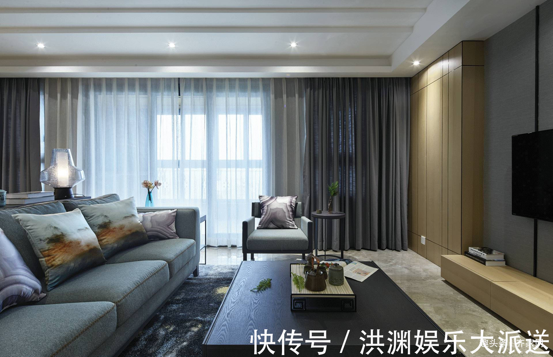 床头|150平现代中式,古朴典雅,反映民族文化,体现中国传统神韵!