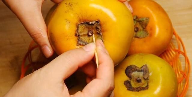 收藏|柿子上插一根牙签实在是太厉害了,可惜知道的人太少了,先收藏了