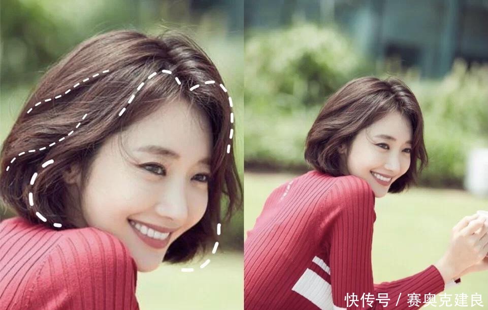 长脸最适合的9款短发,简单利落提气质,还能修饰脸型