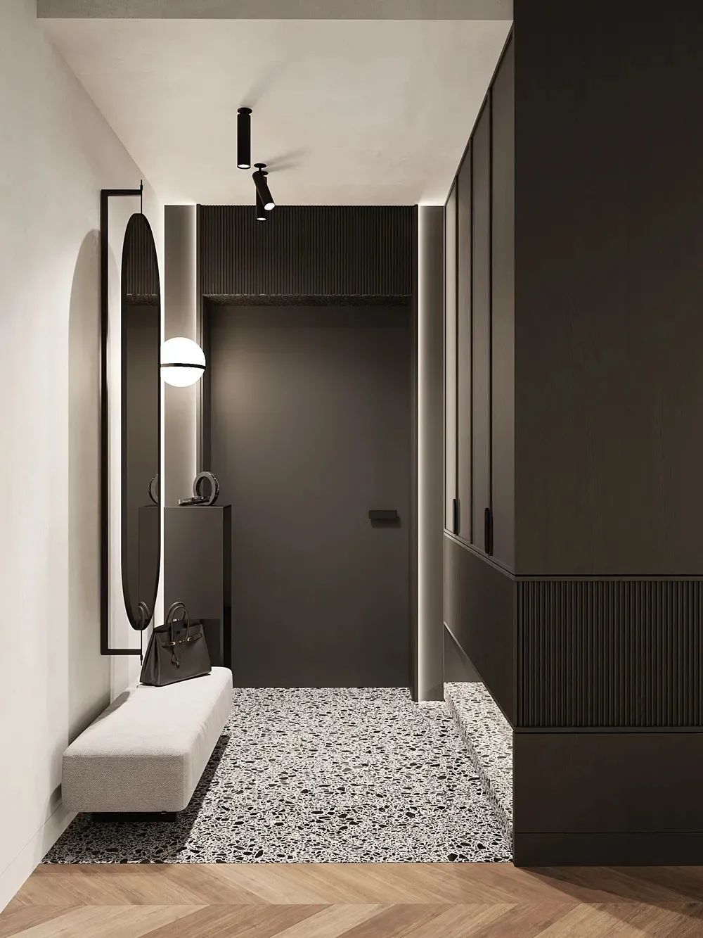 家装|80款入户鞋柜设计方案，人家这样装，太亮眼了